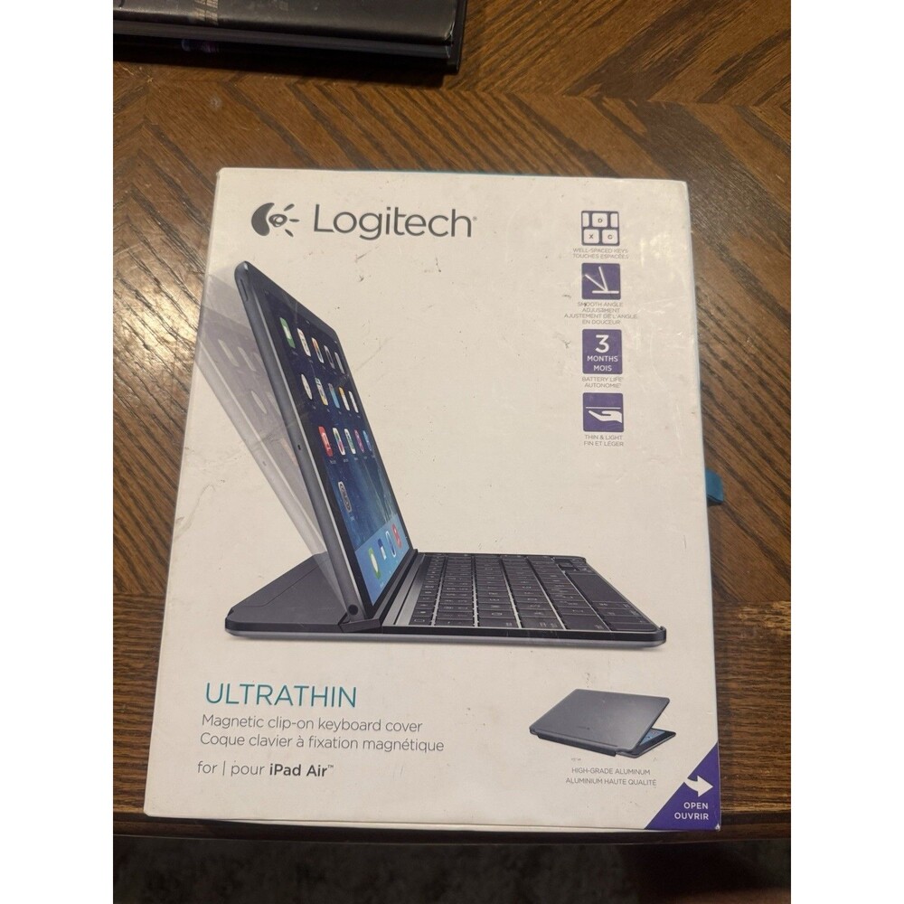 LOGITECH ULTRATHIN KEYBOARD FOLIO CASE FOR iPAD  Air